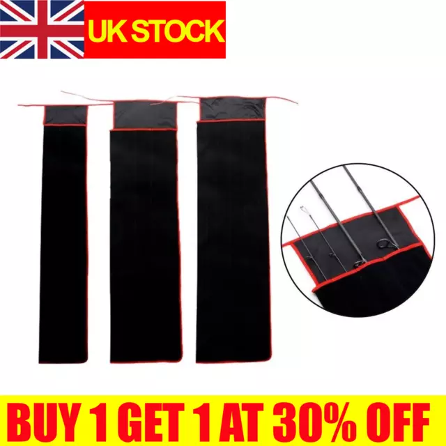 FISHING ROD BAGS, Rod Sleeve For Rods/Poles/Oxford Cloth & Flannelette  £4.36 - PicClick UK
