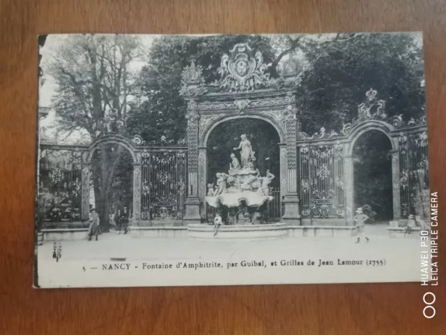 CPA - 54 - NANCY - Fontaine d'Amphitrite, par Guibal