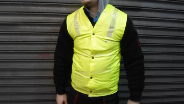 Gilet De Sécurité Visibilité Reflective Scooter Moto Scooter H/D Hi Viz Petite Unité30