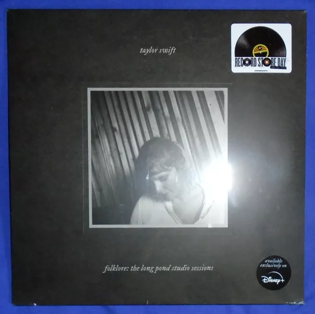 TAYLOR SWIFT RECORD Store Day Folklore Long Pond Studio Sessions
