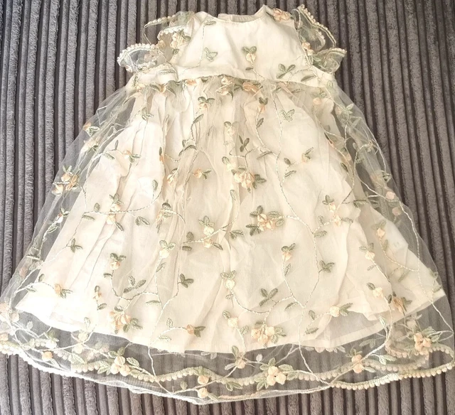 Beautiful Mamas & Papas Dress, 0-3 Months, Christening, wedding, party
