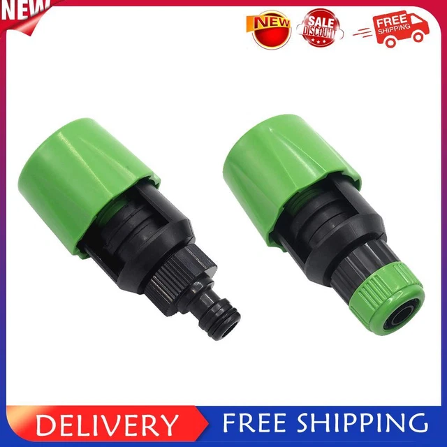 Plastic Garden Hose Water Tap Fittings Pipe Quick Water Connector Adapter Mixer