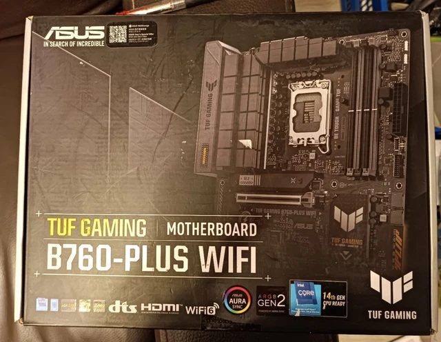 Carte mère ASUS TUF GAMING B760M-PLUS D4 Intel B760 LGA 1700 4xDDR4 128GB Micro ATX