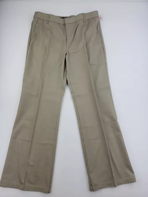 NEW French Toast Girls Bootcut Uniform Pants Khaki Size 16.5 Plus