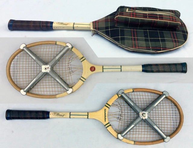 Ancienne raquette de tennis jaguar