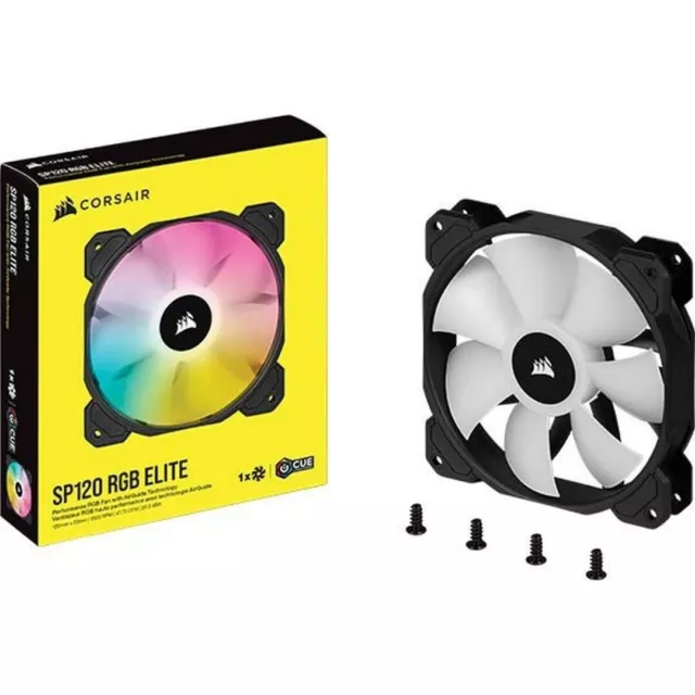 Corsair iCUE SP120 RGB ELITE 120mm PWM Fan