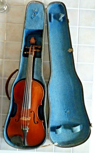Violon Ancien 4/4 Etiquette CARLO MOGGINO FIGLO MADGOR FASIBAT CREMONA 1837