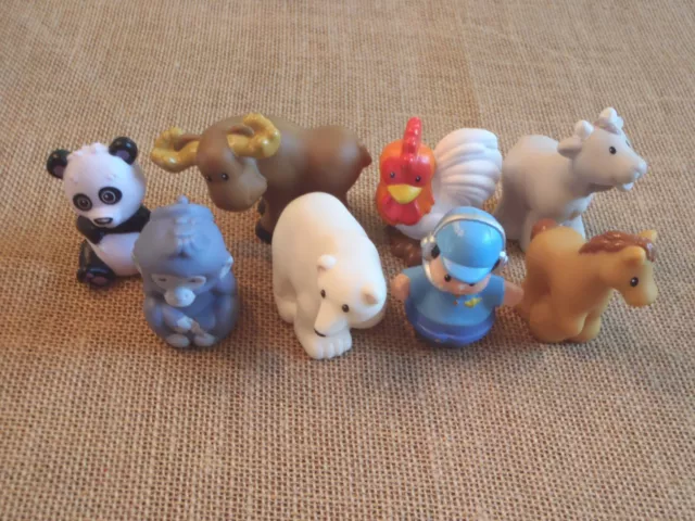 Fisher Price Little People Zoo Animals Farm Lot