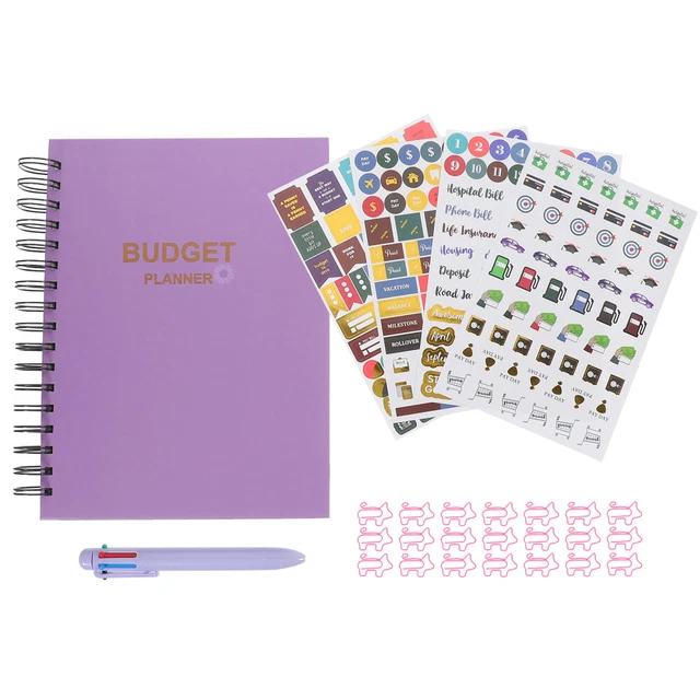Carnet De Budget Portable - Cahier Planification Financière Dépenses Et Revenus