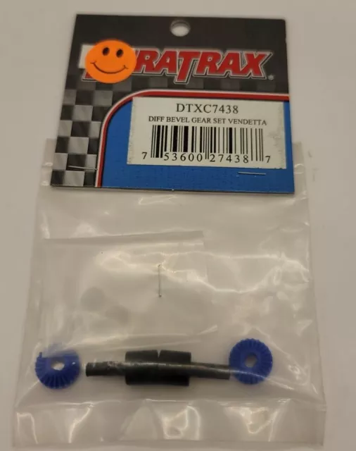 Duratrax Differential Bevel Gear Set Vendetta 1/18th Rc DTXC7438