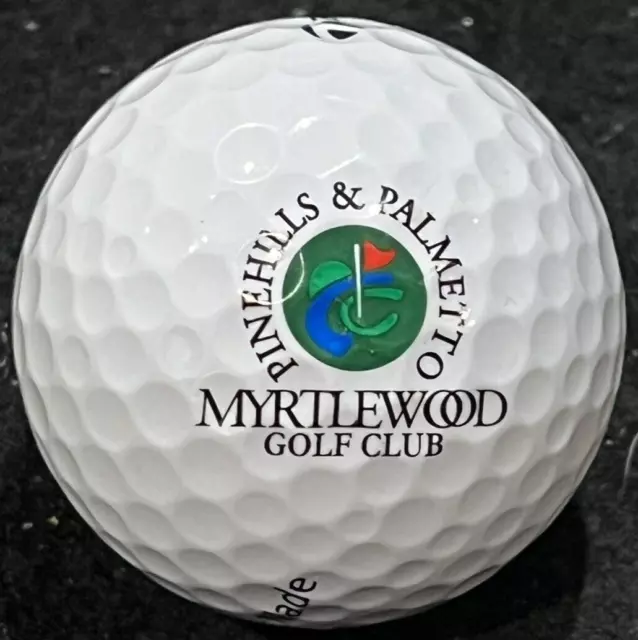 MYRTLEWOOD GOLF CLUB Logo Golf Ball Myrtle Beach SC $9.99 - PicClick
