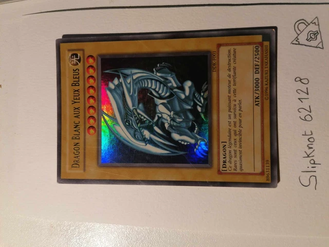CARTE YU-GI-OH DRAGON Blanc Aux Yeux Bleus / DDK-F001 EUR 22,00