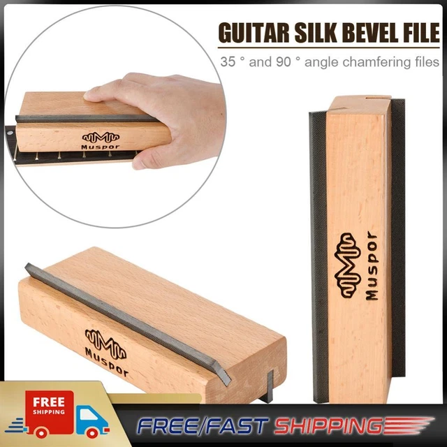 Musical Instruments Parts Guitar Fret Bevel-flush Files Luthier Repair Tools