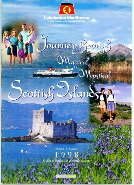 1998 Caledonian MacBrayne Journey Through Magical Mystical Scottish Islands