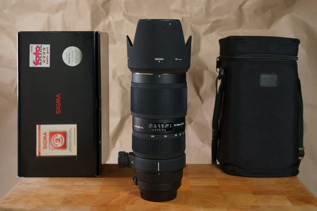 Sigma 70-200 F2.8 II APO EX DG MACRO - Canon EF - Telezoom 