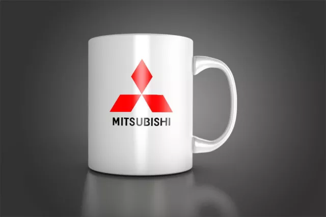 Taza MITSUBISHI, TAZA personalizada MITSUBISHI, TAZA de té de café MITSUBISHI