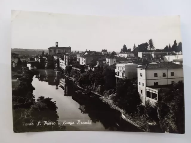 Ponte San Pietro - Bergamo - Lungo Brembo - Anni 50