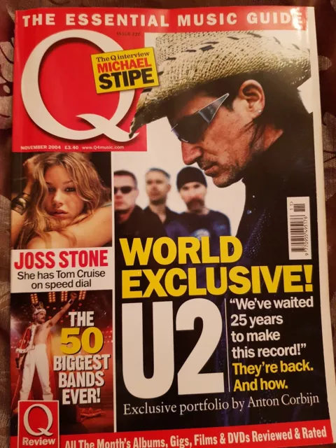 Q Magazine November 2004 Q220 U2 Rem The Clash The 50 Biggest Bands Ever