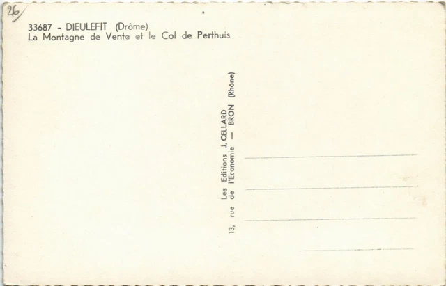 CPA Dieulefit La Montagne de Vente, Col de Perthuis FRANCE (1092532) 2