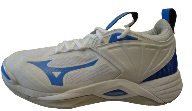 WOMEN S MIZUNO WAVE Momentum 2 Volleyball Shoes White Gold size 9