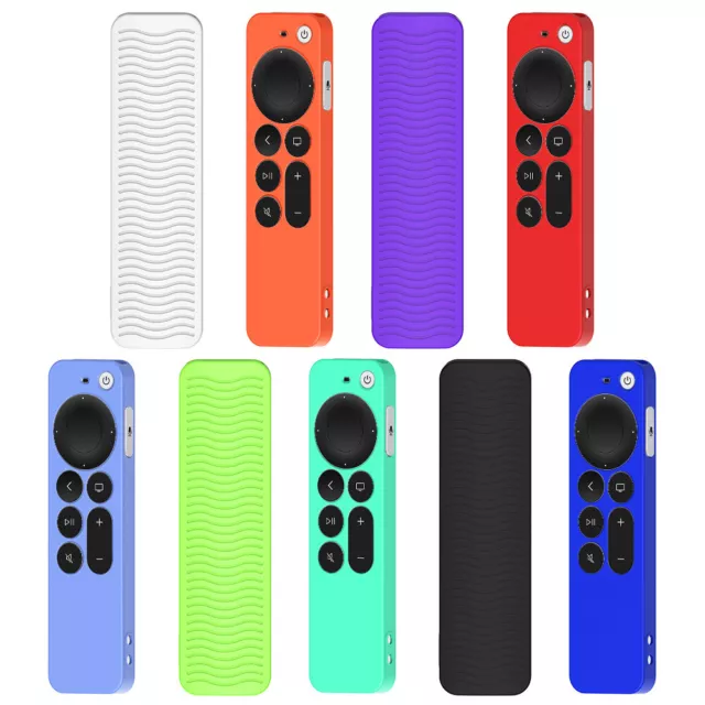 Silicone Case Protective Cover For 2021 Apple TV 4K Siri Remote 2nd generation