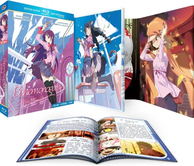 Bakemonogatari Integrale + 3 Oav / Edition Saphir 2 Blu-Ray Neuf Sous Blister Vf