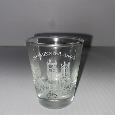 Westminster Abbey Shot Glass Souvenir Bar glass--