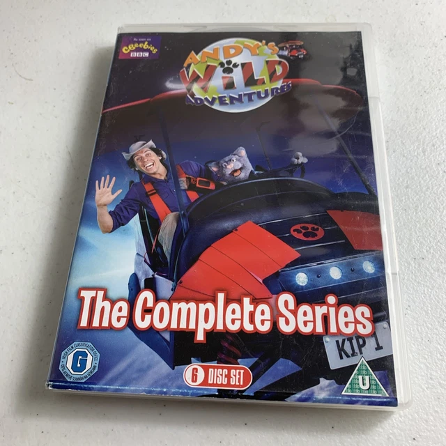 ANDY'S WILD ADVENTURES The Complete Series 1 2 Region 4 DVD Andys