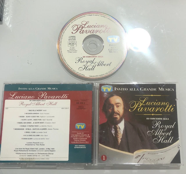 CD Luciano Pavarotti IN Concert La Royal Albert Hall Autre