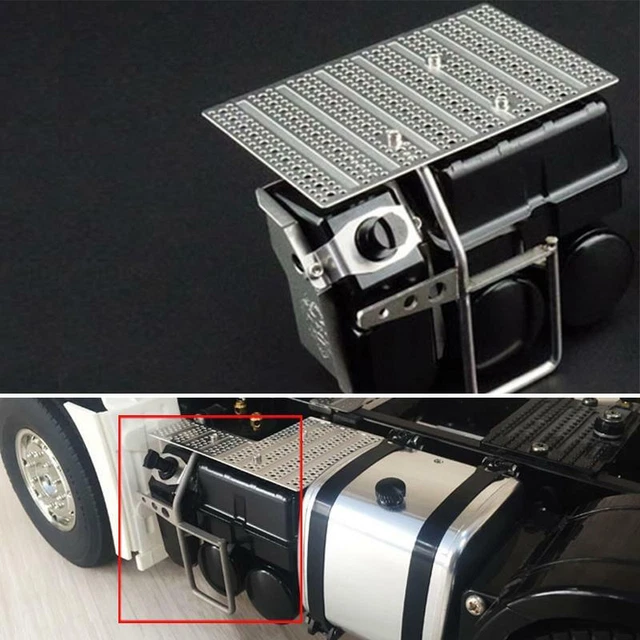 LESU Metall Simulation Werkzeug Box Tank für 1/14 RC DIY Tamiyaya Traktor LKW Anhänger Auto Modell