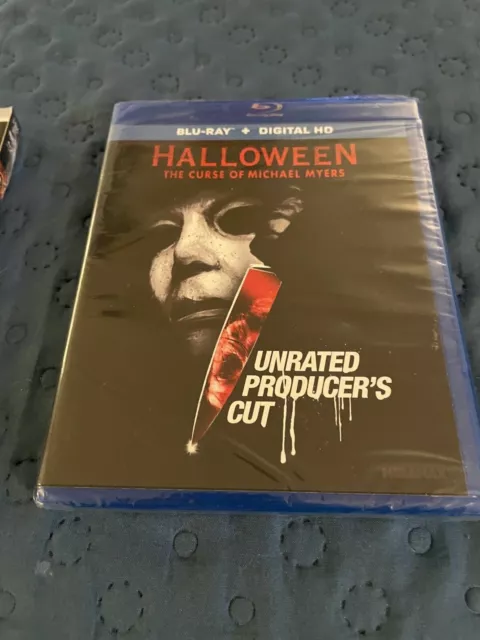 New Rare Halloween 6 The curse of Michael Myers Unrated Producers Edition Zone A