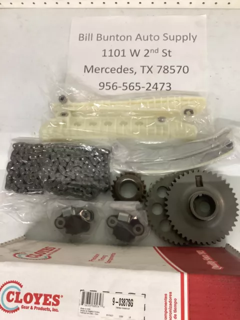 NOS Engine Timing Chain Kit Cloyes Gear & Product 9-0387SG