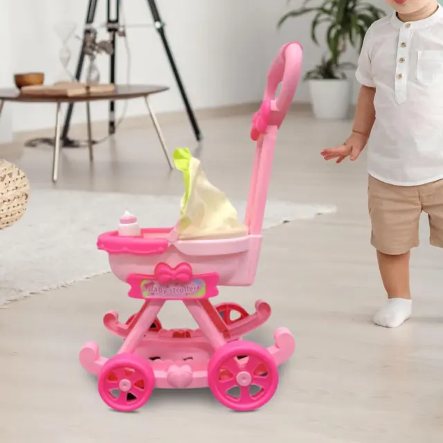 Baby Doll Stroller Pretend Play Realistic Educational Valentines Day Gifts