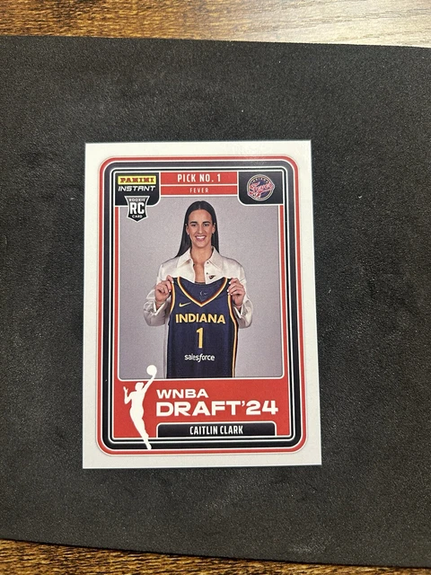 Card 2024 Panini Instant RC #CCROY - Indiana Fever WNBA Rookie Card, In Hand Now Caitlin Clark - Foto 6