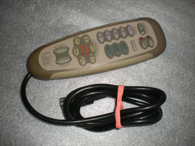 Controlador remoto de masaje RELAXOR Lane Supreme AS45H para silla masajeadora