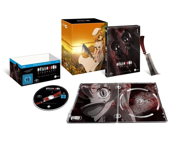 HIGURASHI VOL.1 (STEELCASE EDITION) (BLURAY) (GERMAN (Bluray) EUR