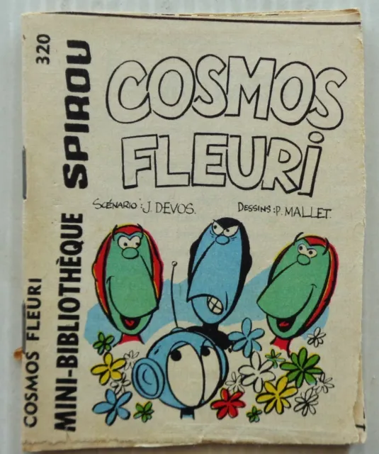Mini Story No 320 Cosmos Floral Spirou No 1463 Mallet 1966