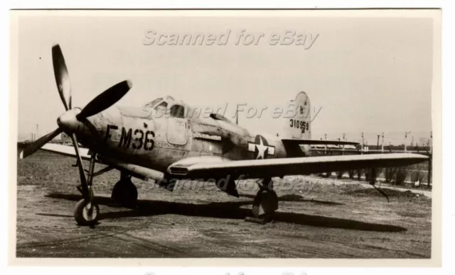 1943 Bell P-63 Kingcobra Fighter Aircraft Airplane Photo 3302