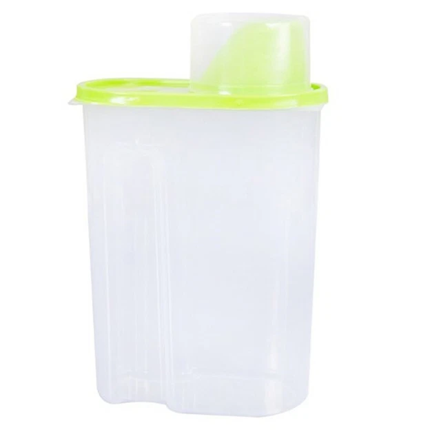 1PC Dog Food Box Cat Feeder Bucket Pet Bowl Feed Container Storage Barrel Bo ❤XH