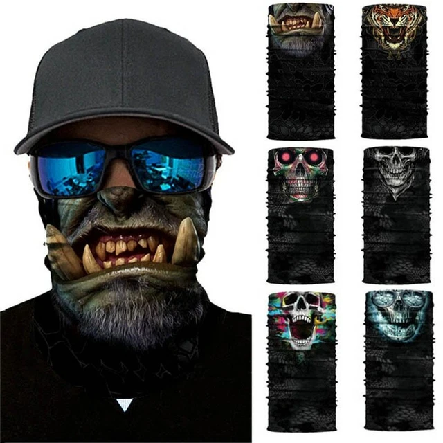 Halswärmer Sturmmaske Gesichtsmaske Motorrad Bike Skull Ski Winter Maske Bandana