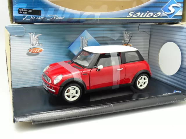 Solido 1/18 - New Mini Cooper 2001 Rouge