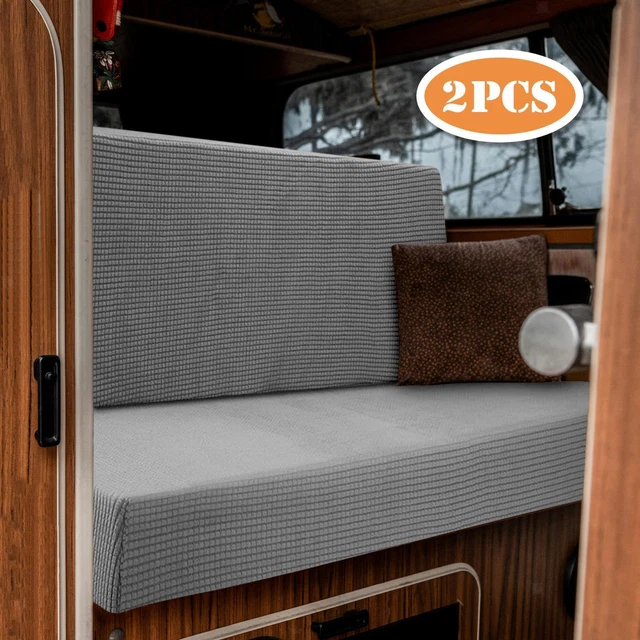 Housses de siège pour caravane / camping-car Fiat Ducato sur mesure, lot de 2 pièces