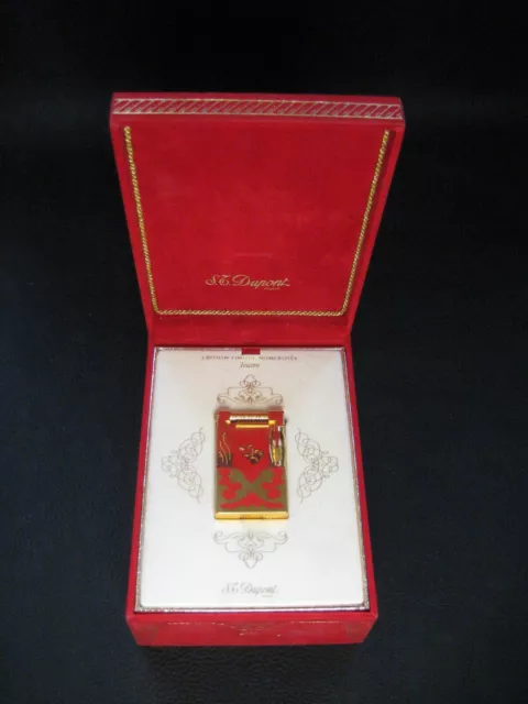 S.T Dupont Feuerzeug Lighter Limited Edition Teatro  1997 Full Set Garantie