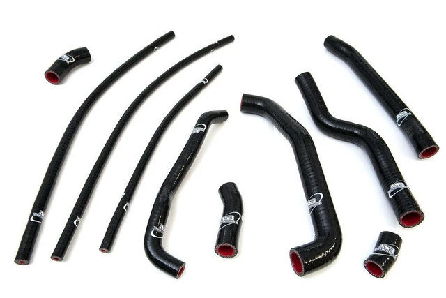 TUBI RADIATORE SILICONE AS3 per HONDA VTR 1000 F TEMPESTA DI FUOCO 1997-2006