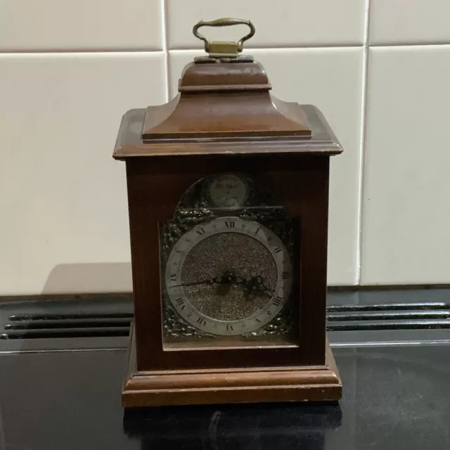 Bracket clock by Rotherham of Coventry movement