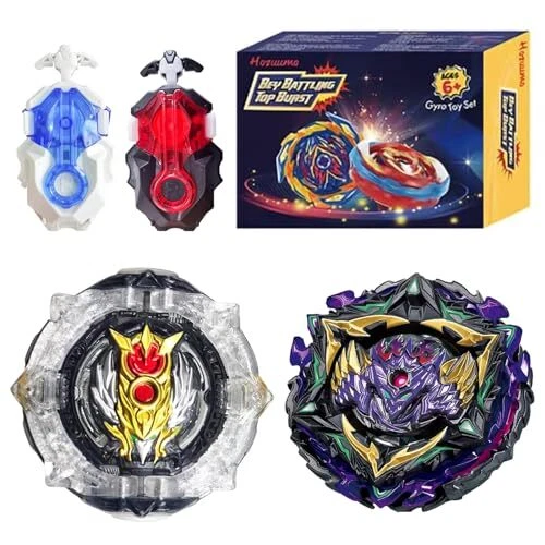 Bey Arena B-188-01 Blade Burst Turbo Set De Toupie En Métal 4D Fusi Avec Poignee Amz B0b3mxqmf6