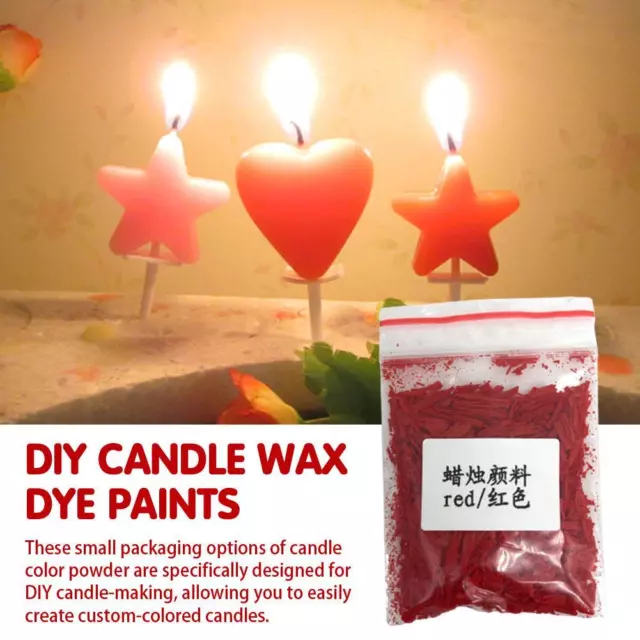 DIY Soy Candle Dye Highly Concentrated Assorted Bottle Red Yellow and Blue  Each Bottle can be Made 11 LB Soy Candle Wax R-Y-B
