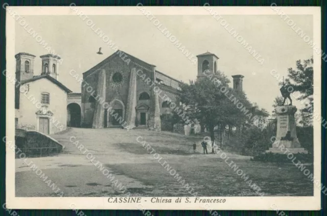 Alessandria Cassine Chiesa di San Francesco cartolina RB7328
