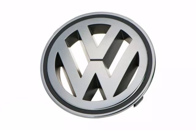 VW Volkswagen Front Grille Chrome Emblem 2005-2012 OEM Passat Jetta Tiguan NEW