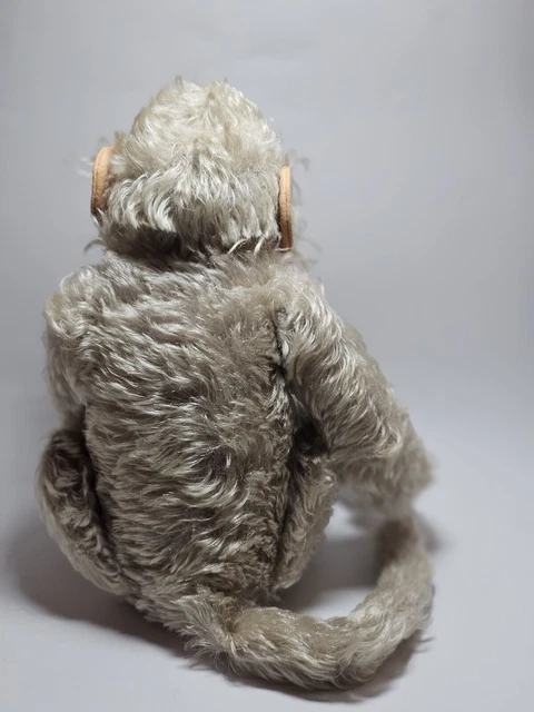 Vintage Steiff Coco Plush Peluche Monkey Mohair With Glass